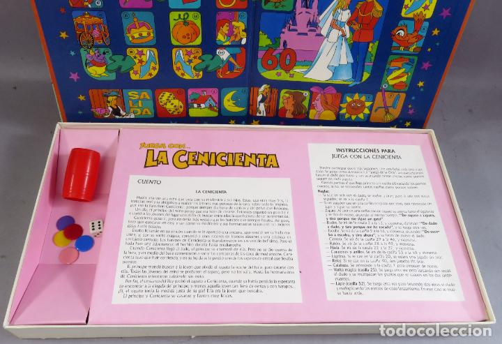 Juegos de mesa: La Cenicienta Dinova Juego de la oca de mesa completo - Foto 3