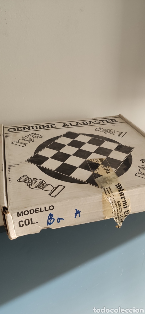 Juegos de mesa: Ajedrez de alabastro - Foto 6