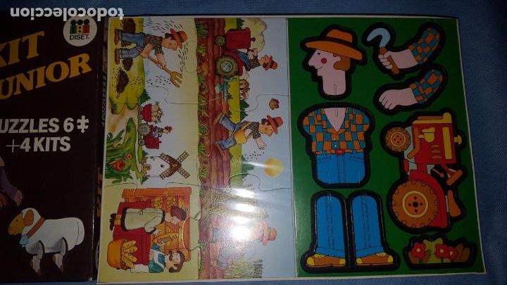 Juegos de mesa: 4 PUZZLES DE DISET, KIT JUNIOR - Foto 2