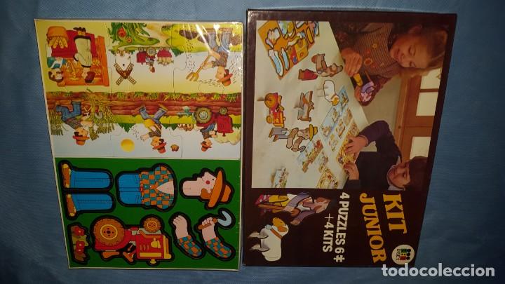 Juegos de mesa: 4 PUZZLES DE DISET, KIT JUNIOR - Foto 3
