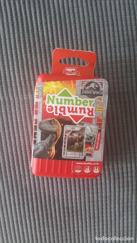 Juegos de mesa: Pack de cartas Shuffle jurassic world - Foto 1