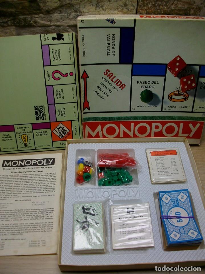 Juegos de mesa: Monopoly CALLES Madrid 1970-80 - Foto 2