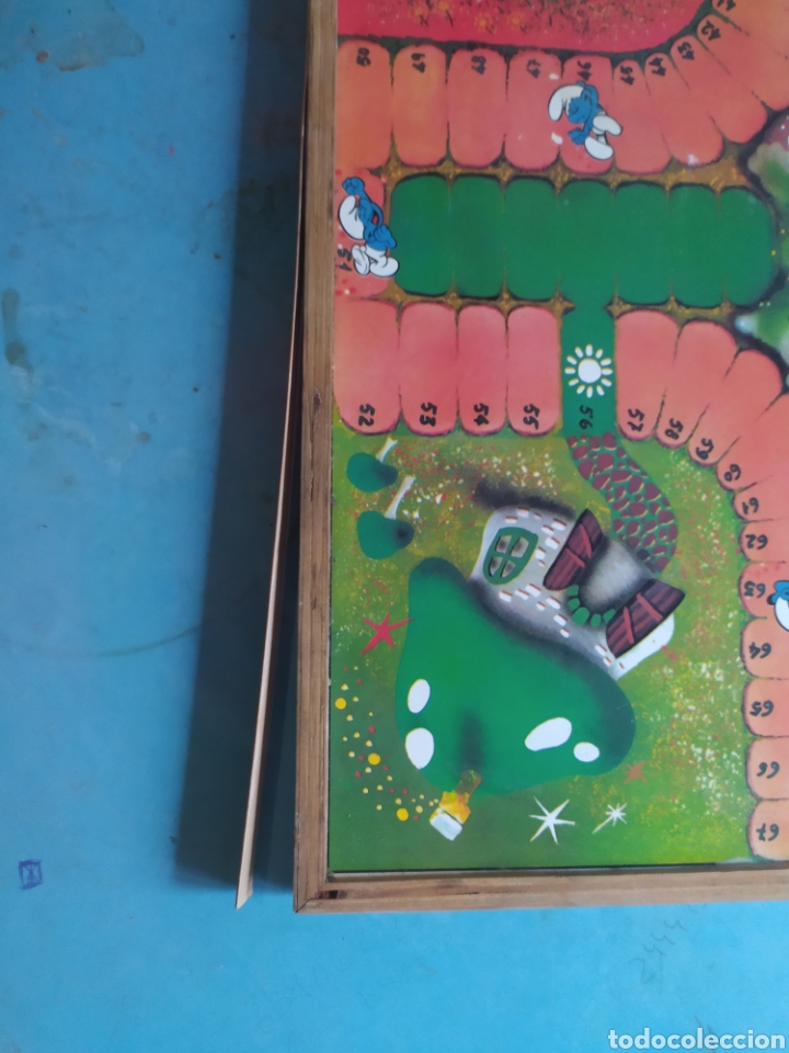 Juegos de mesa: Pitufos, parch&iacute;s y oca Peyo a&ntilde;o 1983 - Foto 2