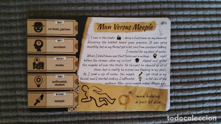 Juegos de mesa: Carta promo Detectives Paranormal - Foto 2