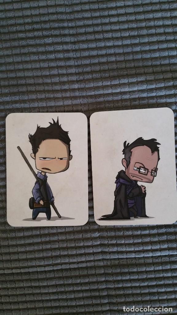 Juegos de mesa: 2 cartas promo D6/Dungeon 6 - Foto 1