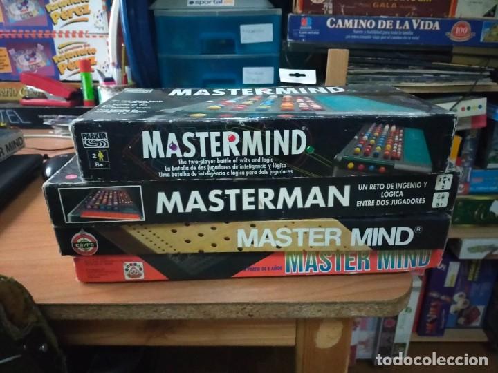 Juegos de mesa: LOTE DE 4 JUEGOS DE MASTERMIN COMPLETOS - Foto 1
