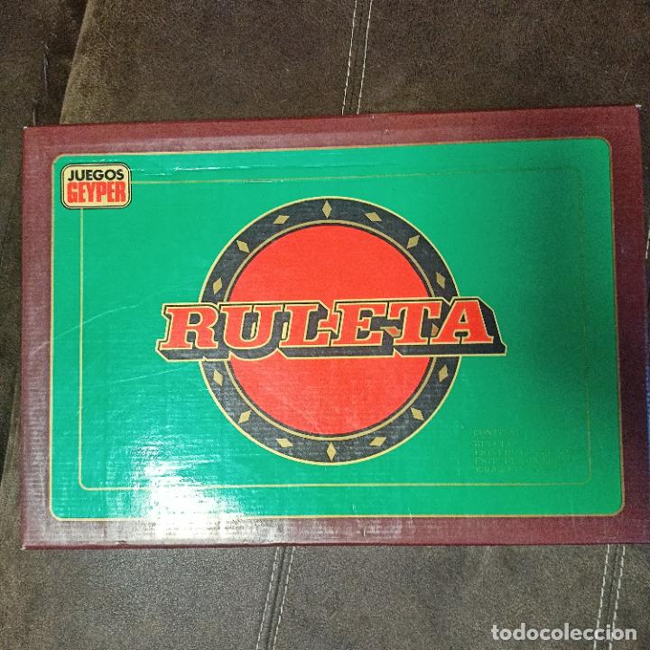 Juegos de mesa: JUEGO RULETA REF.765 GEYPER 70S.NUEVO EN CAJA. - Foto 2