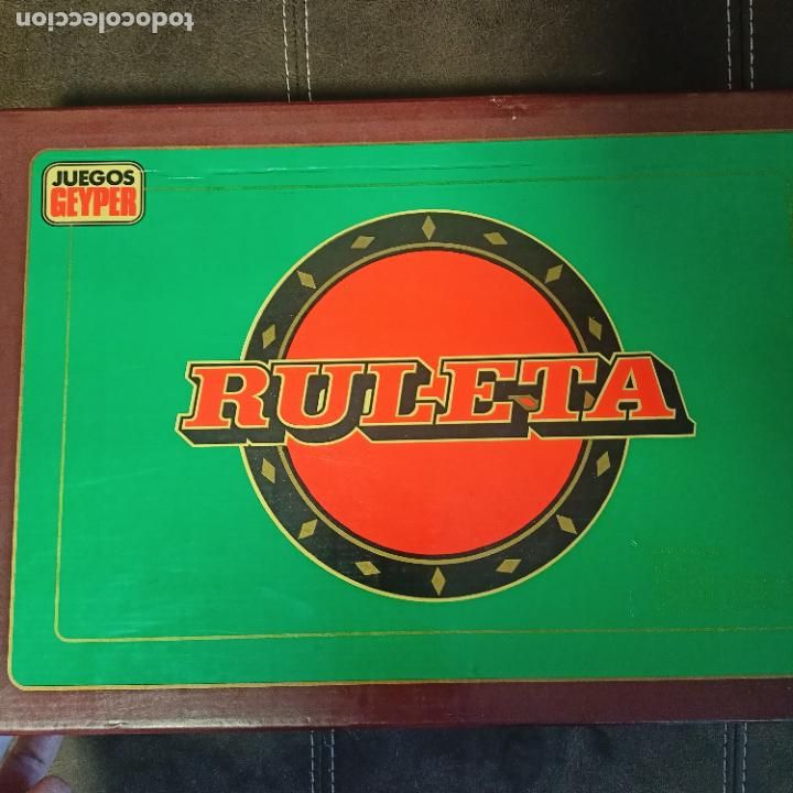 Juegos de mesa: JUEGO RULETA REF.765 GEYPER 70S.NUEVO EN CAJA. - Foto 3