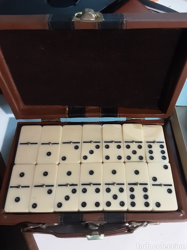 Juegos de mesa: Juego de domino vintage - Foto 1