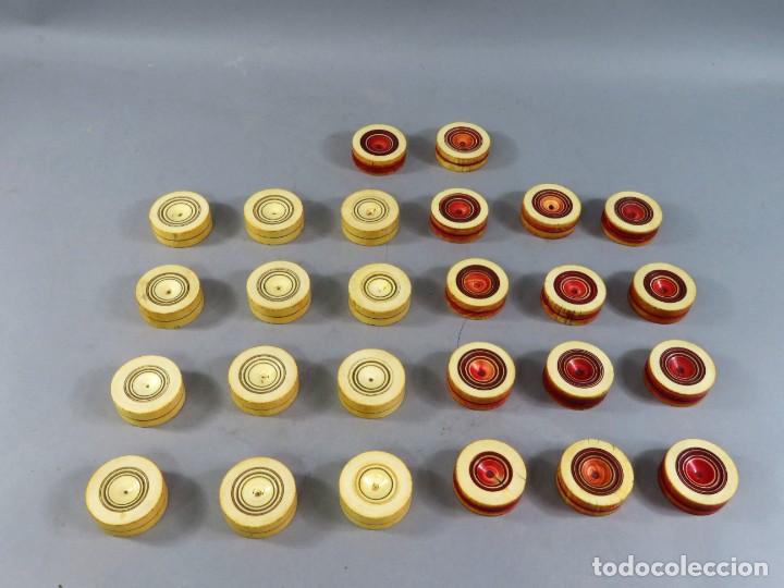 Juegos de mesa: Fichas juego de mesa Backgammon - Foto 1
