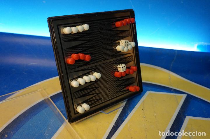 Juegos de mesa: Backgammon. Rima. Juego magn&eacute;tico.15x15cm. Completo. - Foto 4
