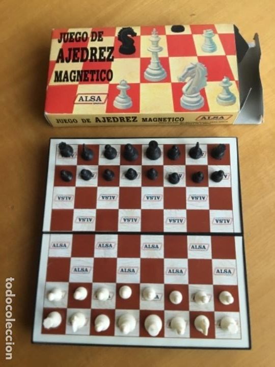 Juegos de mesa: Juego ajedrez magn&eacute;tico de alsa - Foto 1