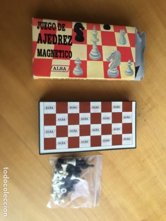 Juegos de mesa: Juego ajedrez magn&eacute;tico de alsa - Foto 3