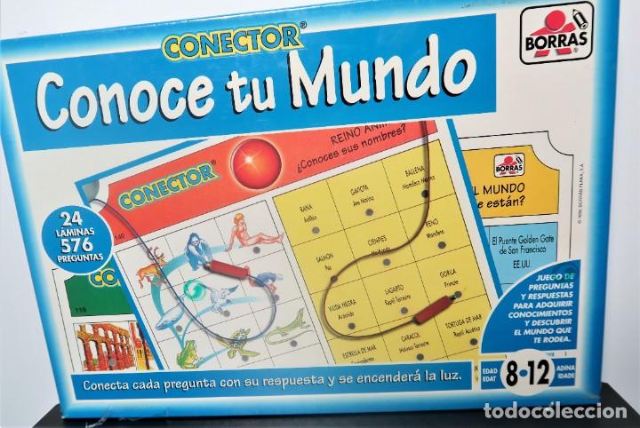 Juegos de mesa: CONECTOR DE BORRAS CONOCE TU MUNDO - Foto 1