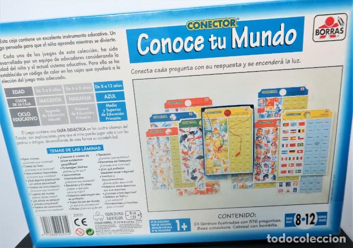 Juegos de mesa: CONECTOR DE BORRAS CONOCE TU MUNDO - Foto 2