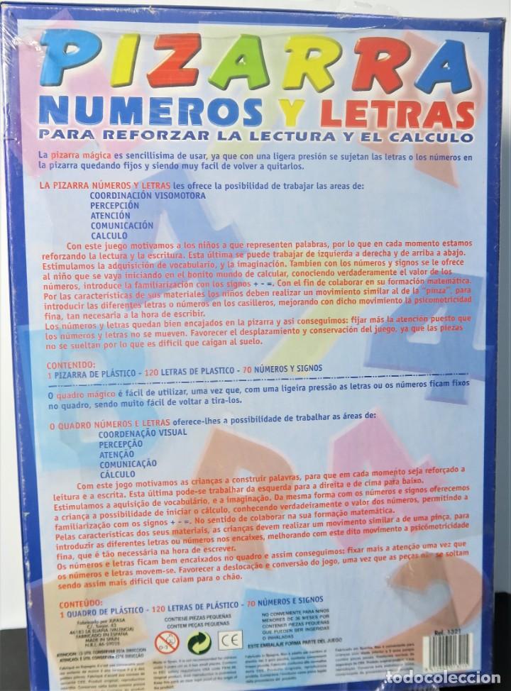 Juegos de mesa: PIZARRA LETRAS Y NUMEROS. JUEGO DE MESA NUEVO - Foto 2