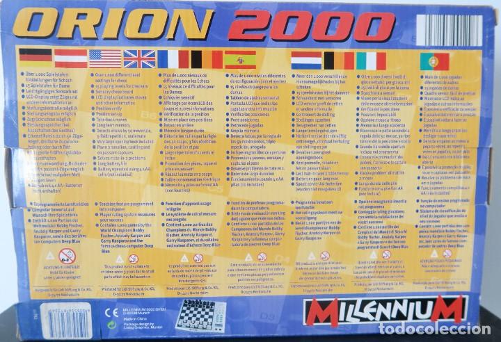 Juegos de mesa: AJEDREZ MAS DAMAS. ORION 2000. MILLENIUMM - Foto 2