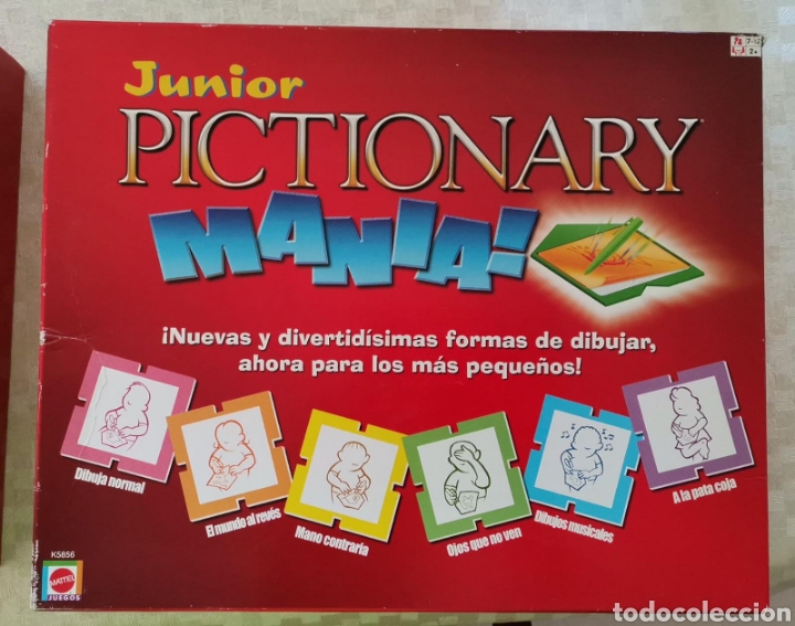 Juegos de mesa: JUEGO PICTIONARY MAN&Iacute;A JUNIOR MATTEL - Foto 1
