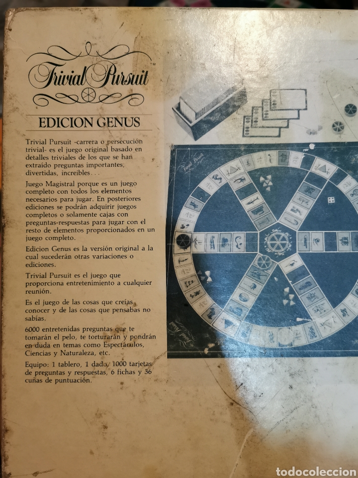 Juegos de mesa: Trivial pursuit 1982 - Foto 2