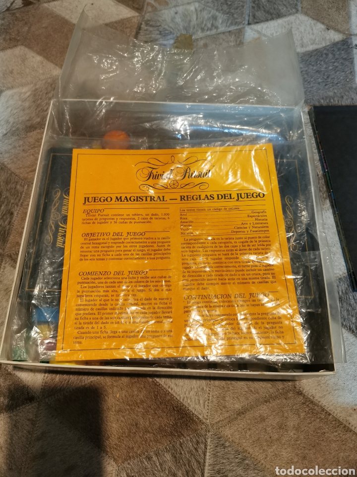 Juegos de mesa: Trivial pursuit 1982 - Foto 4