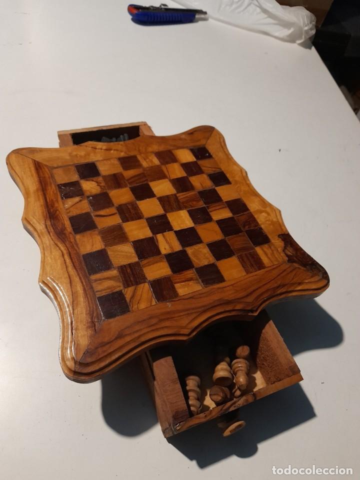 Juegos de mesa: BONITO AJEDREZ DE MADERA ( CONSTRUCCION ARTESANA ) - Foto 2
