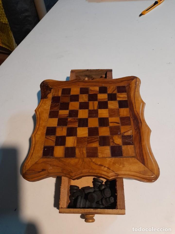Juegos de mesa: BONITO AJEDREZ DE MADERA ( CONSTRUCCION ARTESANA ) - Foto 3