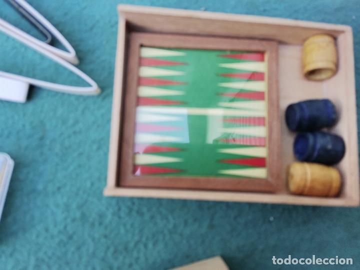 Juegos de mesa: PARCHIS CONJUNTO DE JUEGOS MINIATURA - Foto 4