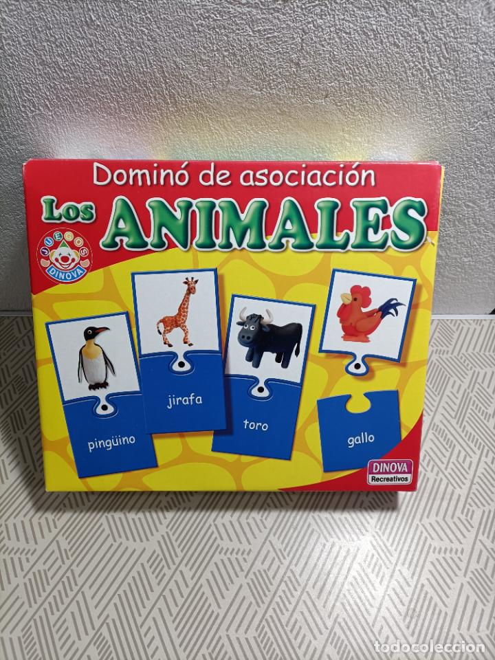 Juegos de mesa: Antiguo juego los animales de Dinova - Foto 3