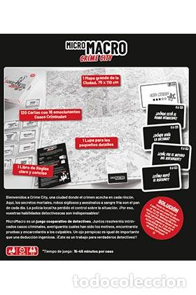 Juegos de mesa: MICRO MACRO CRIME CITY - Johannes Sich - Foto 2