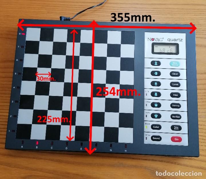 Juegos de mesa: Ajedrez electr&oacute;nico Novag QUARTZ - Foto 5