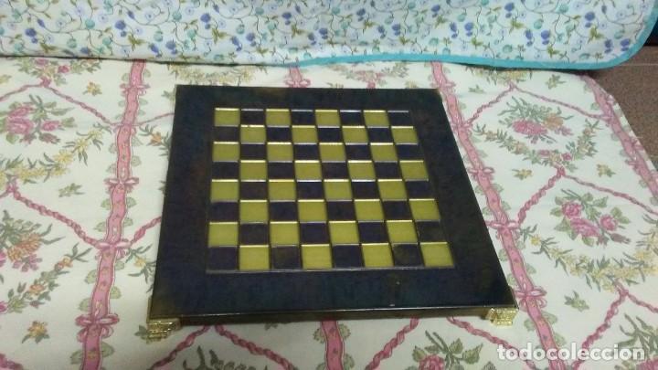 Juegos de mesa: TABLERO AJEDREZ CON PATAS TIPO GARRA - Foto 5