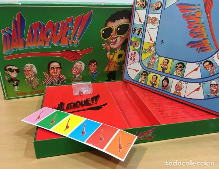 Juegos de mesa: JUEGO DE MESA AL ATAQUE!! (1992), DEL PROGRAMA DE TV DE ALFONSO AR&Uacute;S - Foto 3