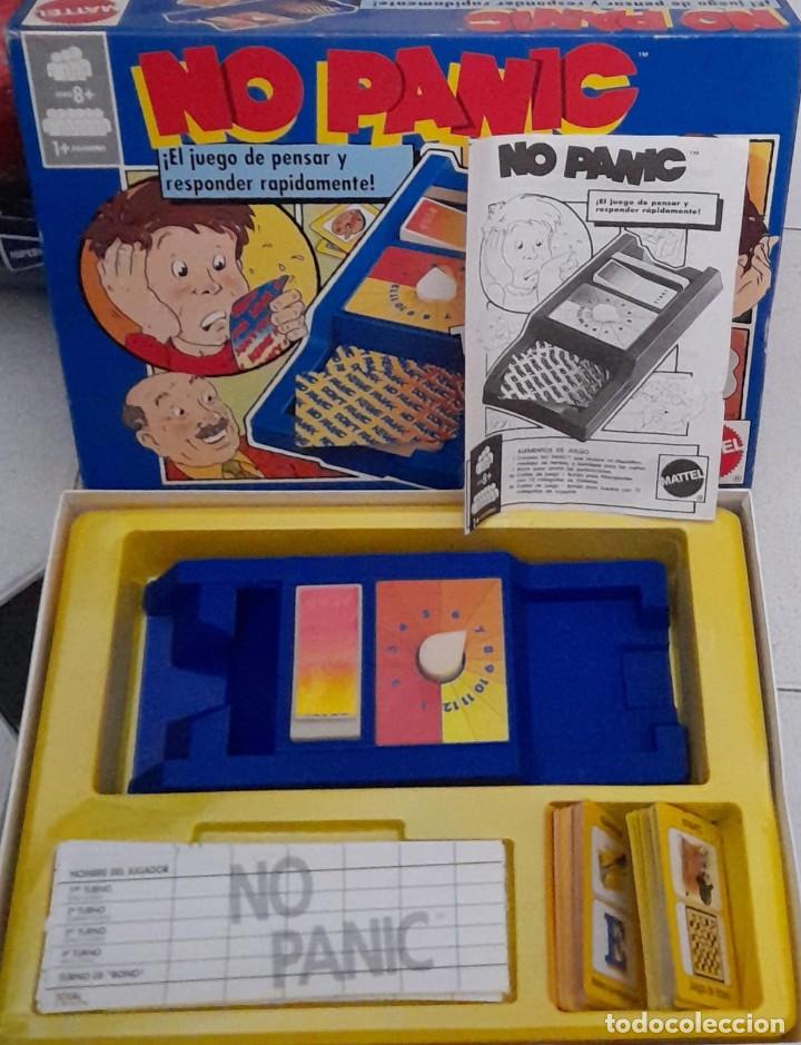 Juegos de mesa: NO PANIC DE MATTEL, EL JUEGO DE PENSAR Y RESPONDER R&Aacute;PIDAMENTE - Foto 2
