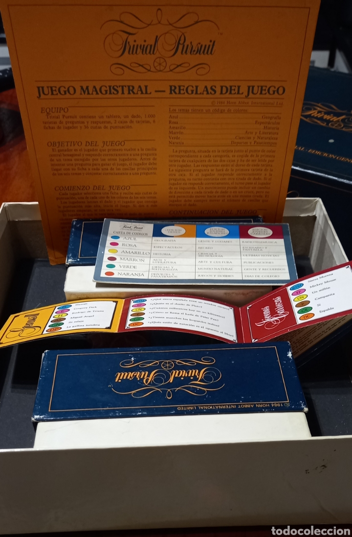 Juegos de mesa: Trivial Pursuit de 1984 - Foto 2