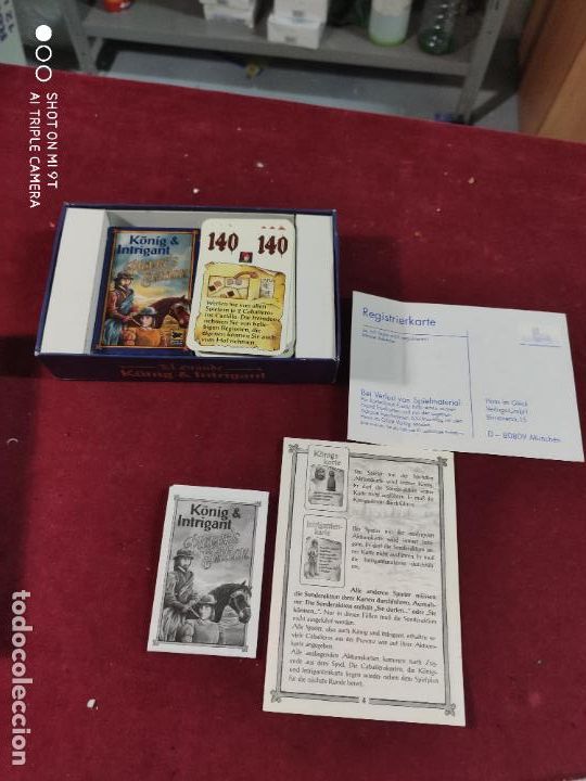 Juegos de mesa: EL GRANDE KONIG & INTRIGANT 1997 - Foto 2