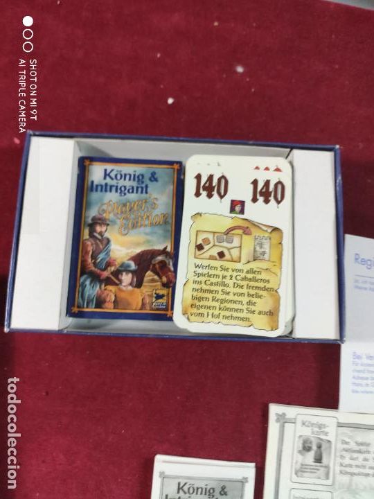 Juegos de mesa: EL GRANDE KONIG & INTRIGANT 1997 - Foto 3