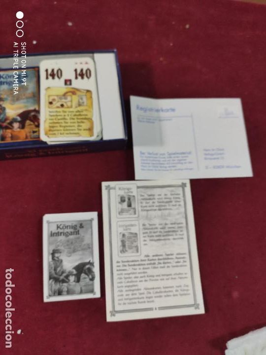 Juegos de mesa: EL GRANDE KONIG & INTRIGANT 1997 - Foto 4