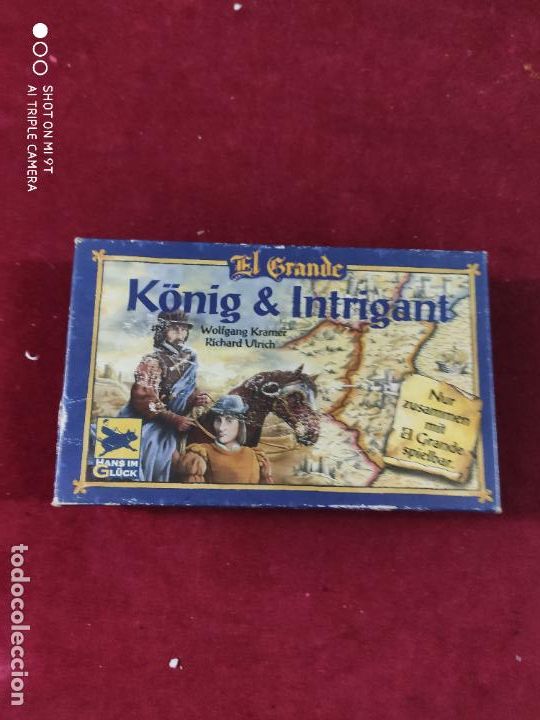 Juegos de mesa: EL GRANDE KONIG & INTRIGANT 1997 - Foto 1