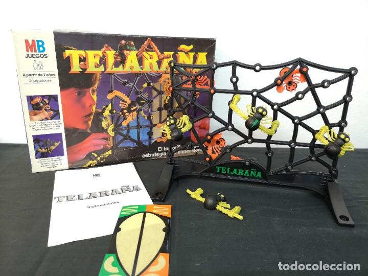 Juegos de mesa: Antiguo juego de mesa Telara&ntilde;a de MB - Foto 1