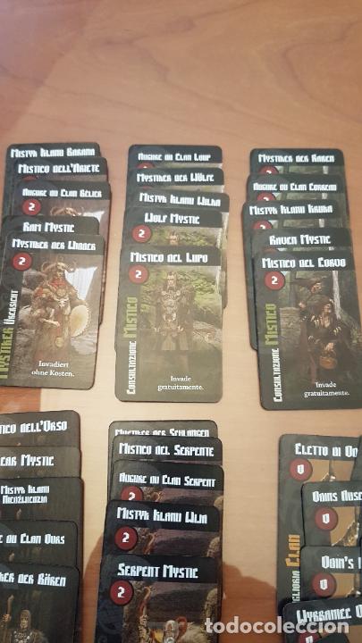 Juegos de mesa: Blood Rage. Misticos de Midgard - Tarjetas y reglas - Foto 3