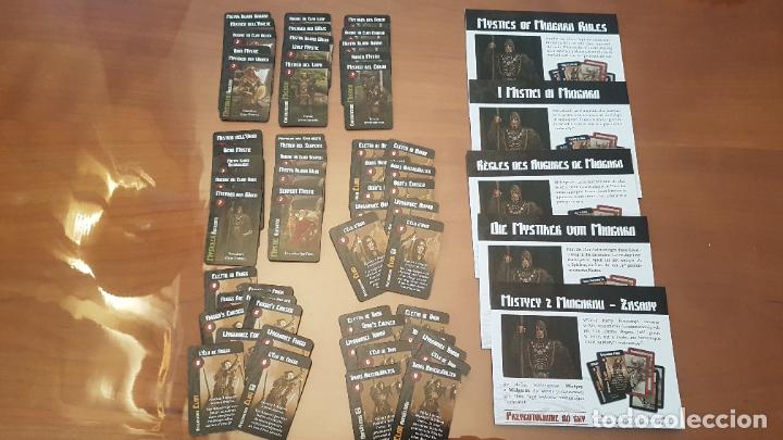 Juegos de mesa: Blood Rage. Misticos de Midgard - Tarjetas y reglas - Foto 1