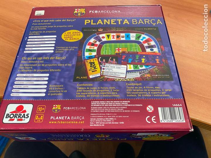 Juegos de mesa: PLANETA BAR&Ccedil;A BARCELONA. BORRAS (J-6) - Foto 5