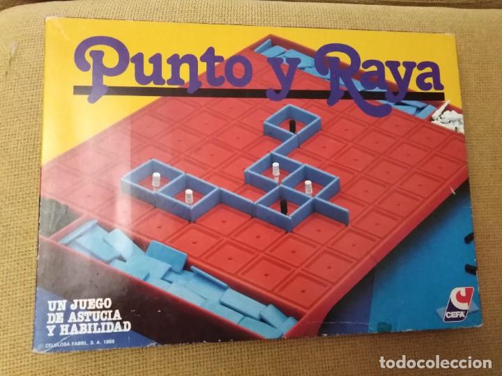 Juegos de mesa: Juego Cefa Punto y Raya. 1988 - Foto 1