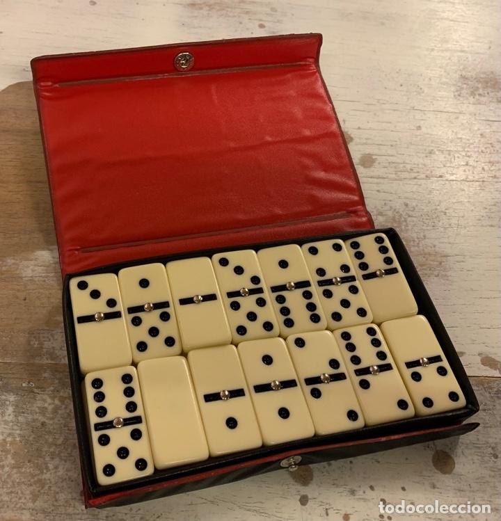 juego de mesa del dominó en su estuche. double - Compra venta en  todocoleccion