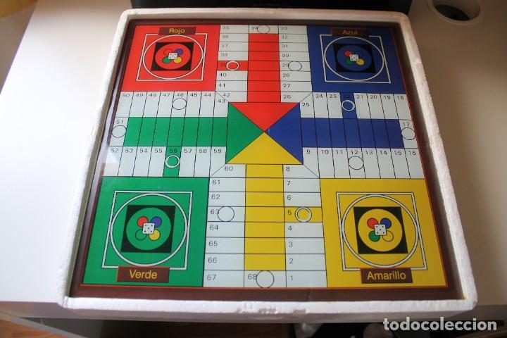 Juegos de mesa: JUEGO PARCHIS DE CRISTAL CON VASITOS CHUPITO - Foto 7