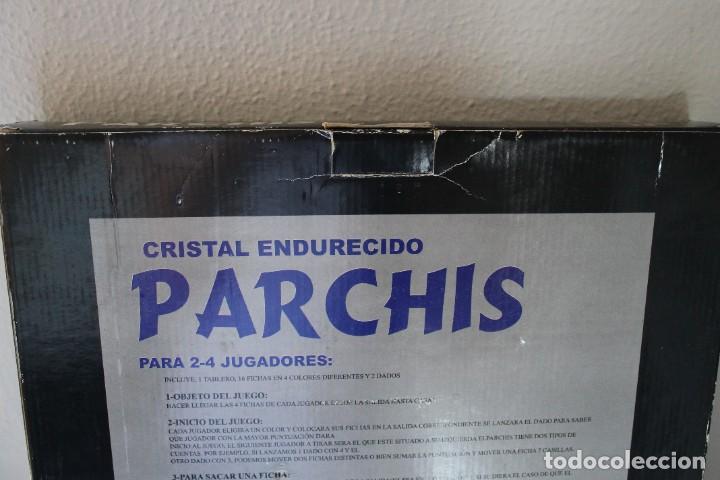 Juegos de mesa: JUEGO PARCHIS DE CRISTAL CON VASITOS CHUPITO - Foto 10