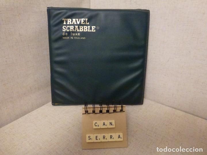 Juegos de mesa: Estuche Scrabble de viaje en ingl&eacute;s incompleto - Foto 2