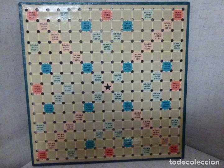 Juegos de mesa: Estuche Scrabble de viaje en ingl&eacute;s incompleto - Foto 4