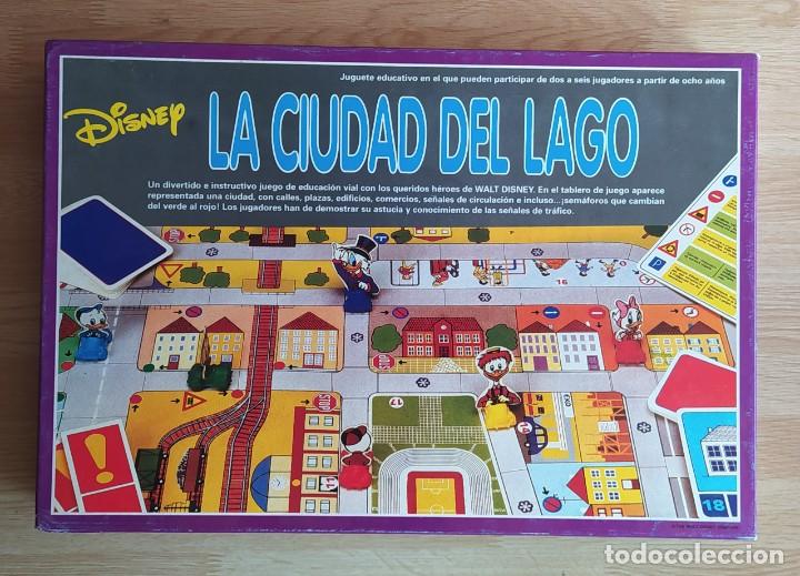 Juegos de mesa: JUEGO DE MESA LA CIUDAD DEL LAGO DISNEY DINOVA - Foto 1