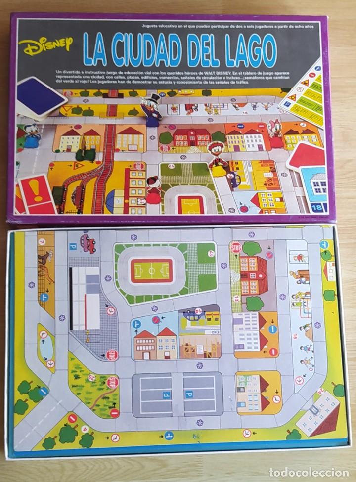 Juegos de mesa: JUEGO DE MESA LA CIUDAD DEL LAGO DISNEY DINOVA - Foto 3